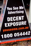 you see me billboards advertising scooters mobile queensland sunshine coast